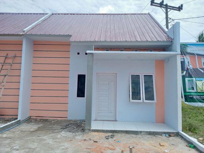 Penampakan rumah di Taman Anggrek Asri.