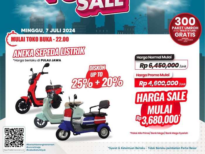 Transmart Full Day Sale 7 Juli 2024