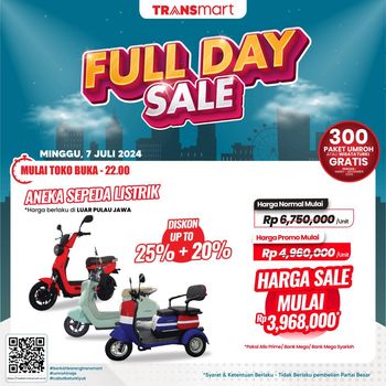 Transmart Full Day Sale 7 Juli 2024