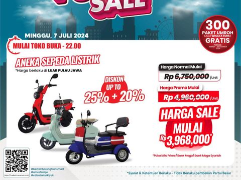 Transmart Full Day Sale 7 Juli 2024