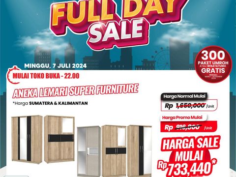 Transmart Full Day Sale-Lemari