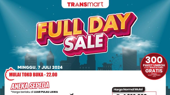 Transmart Full Day Sale-Sepeda