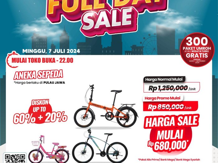 Transmart Full Day Sale-Sepeda