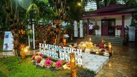 Pameran ini dipercantik dengan dekorasi stand dari lima kota di DKI Jakarta. 