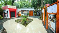 Masing-masing kota nampak mendekorasi wajah kotanya di pameran ini. 