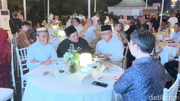 Erick Thohir dan Zulhas (Taufiq Syarifudin/detikcom)