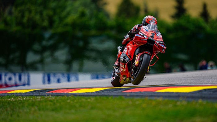 Francesco Pecco Bagnaia di MotoGP Jerman 2024