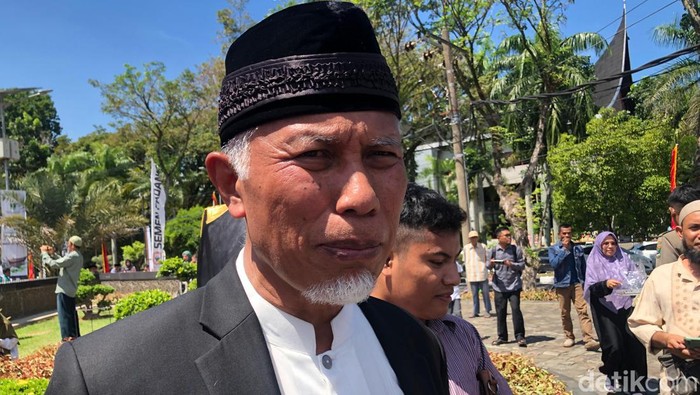 Gubernur Sumatera Barat Mahyeldi (Foto: M. Afdal Afrianto/detikSumut).