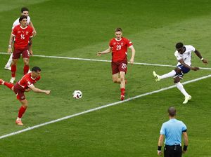 Inggris Vs Swiss 1-1, Lanjut Extra Time