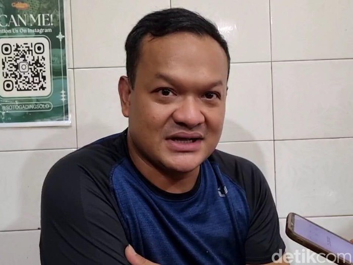 Ketua Kadin Solo, Ferry Saptha, saat ditemui wartawan di Kota Solo, Minggu (7/7/2024).