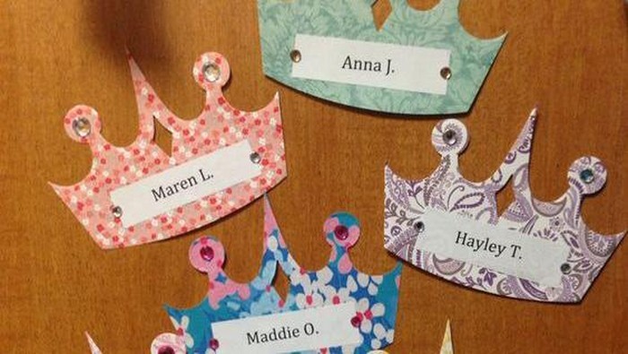 Name tag MPLS tema mahkota.