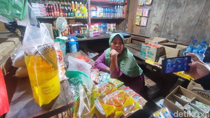 Pedagang Minyakita di Pasar Inpres Lubuklinggau.