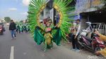 Semarak Pawai Sambut 1 Muharram Diikuti Ribuan Pelajar Sidoarjo