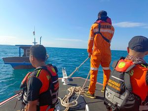 Pencarian Nelayan Bangka yang Hilang di Laut Dihentikan