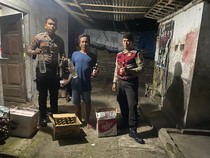 Patroli Malam 1 Suro di Jombang Ringkus 3 Pemuda Mabuk-Gerebek Pedagang Miras