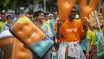 Ribuan Peserta Ramaikan Jalan Sehat Wondr Parade