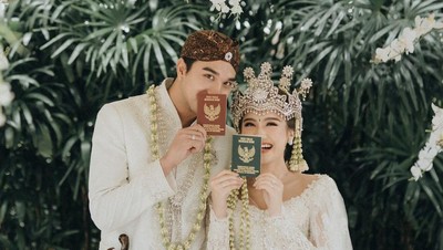 5 Momen Indah Pernikahan Ibrahim Risyad dan Salshabilla Adriani
