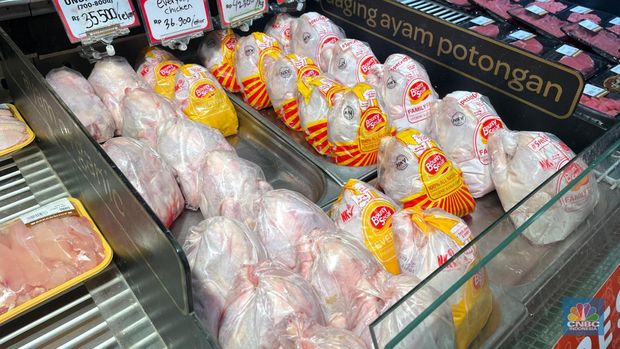 Transmart kembali menghadirkan promo besar-besaran “Transmart Fullday Sale” hingga 50 persen dengan tambahan diskon 20 persen di seluruh gerai di Indonesia sejak toko buka hingga pukul 22.00, Minggu (7/7/2024). (CNBC Indonesia/Rindi Salsabila)