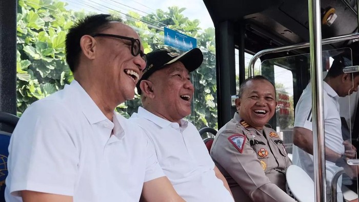 Walkot Depok uji coba BISKITA Trans Depok (dok istimewa)