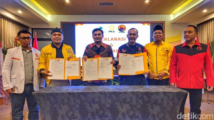 3 Partai berkoalisi hadapi Pilbup Bandung 2024