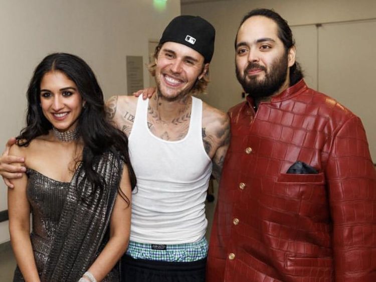 Anant Ambani Makan Bersama Justin Bieber Jelang Pernikahannya