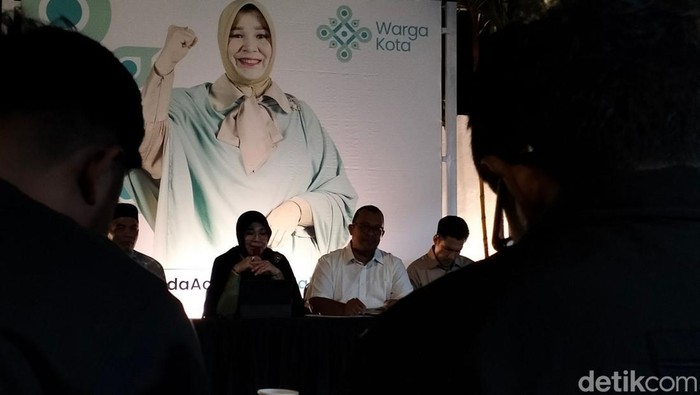 Balon Wali Kota Banda Aceh, Illiza Saaduddin Djamal (Agus Setyadi/detikSumut)