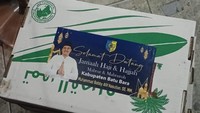 Heboh Jemaah Haji asal Batu Bara Diberi Bingkisan Berstiker Bobby Nasution