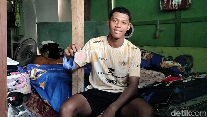Striker Timnas U-16 Fadly Alberto Hengga