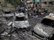 Hancur, Mobil-mobil Ini Jadi Korban Serangan Rusia