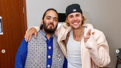 Foto Justin Bieber Nyanyi di Pesta Pranikah Crazy Rich India, Dibayar Rp 162 M