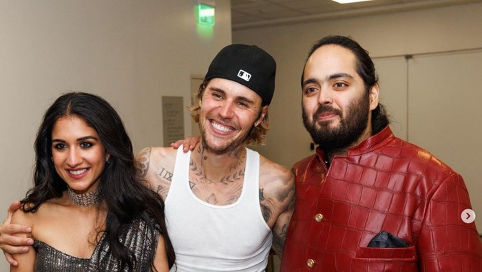 Justin Bieber di Pesta Pranikah Anant Ambani