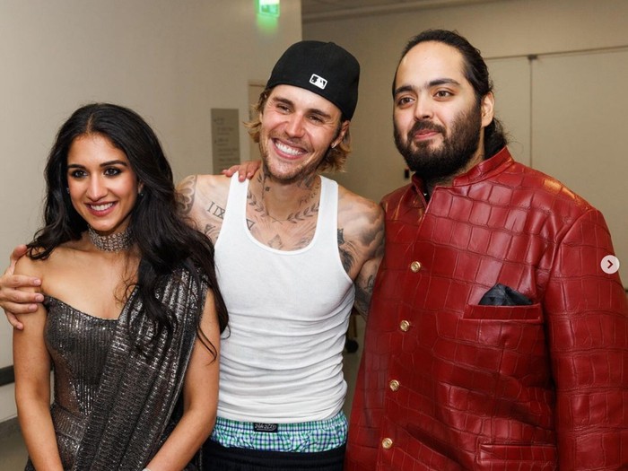 Justin Bieber di Pesta Pranikah Anant Ambani