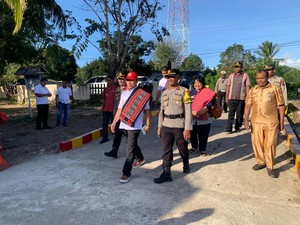 Kompolnas Cek Inovasi Layanan Publik Polsek Perbatasan NTT-Timor Leste