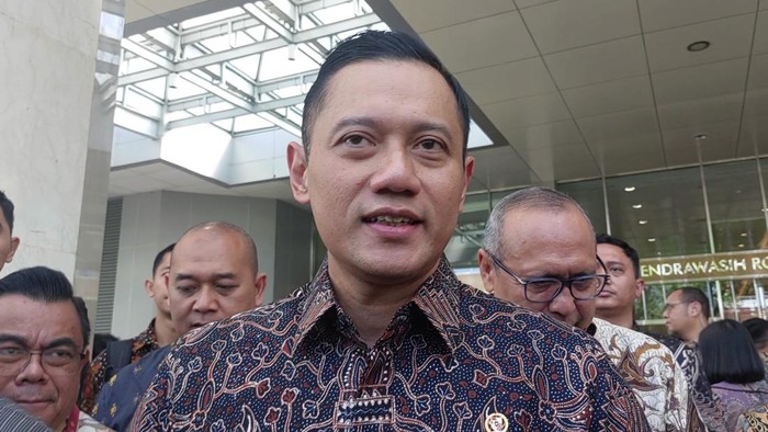 Menteri Agraria dan Tata Ruang/Kepala Badan Pertanahan Nasional (ATR/BPN) Agus Harimurti Yudhoyono.