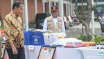 Momen Jokowi Lepas Bantuan Kemanusiaan ke Papua Nugini-Afghanistan
