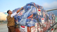 Sedangkan bantuan yang dikirimkan ke Afganistan bernilai Rp 17,5 miliar terdiri dari 10 item jenis bantuan.