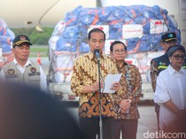 Momen Jokowi Lepas Bantuan Kemanusiaan ke Papua Nugini-Afghanistan