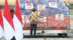 Momen Jokowi Lepas Bantuan Kemanusiaan ke Papua Nugini-Afghanistan