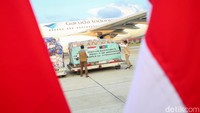 Jokowi berharap utusan yang berangkat dapat mengirimkan bantuan dengan lancar dan amanah.