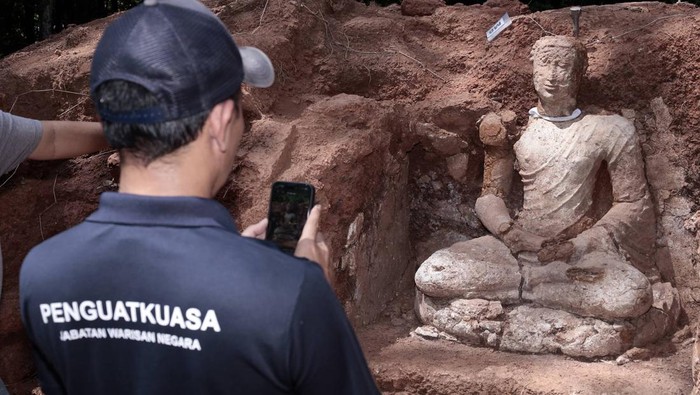 Penemuan arca Buddha di Kedah, Malaysia
