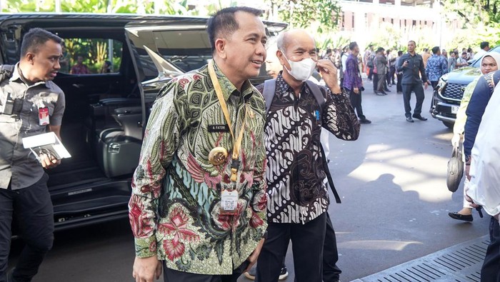 Pj Gubsu Agus Fatoni menghadiri penyampaian Laporan Hasil Pemeriksaan (LHP) Badan Pemeriksa Keuangan (BPK) RI