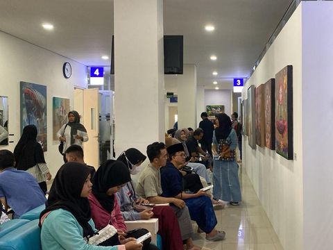 Polres Bantul menggelar pameran seni Bentang Harmoni dalam memperingati Hari ke-78 Bhayangkara.