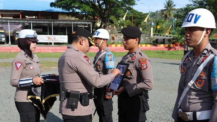 Polwan Polres Buol Iptu YYR dipecat tidak hormat lantaran meninggal tugas berulang kali. Dokumen Istimewa