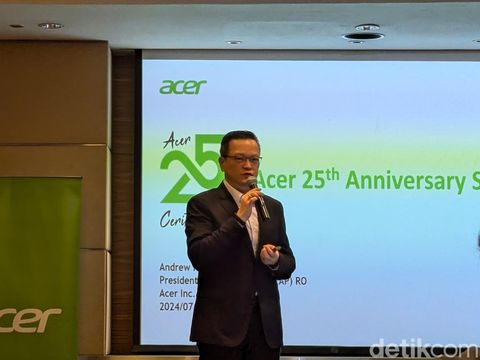 President of Acer Pan Asia Pacific Operations Andrew Hou
