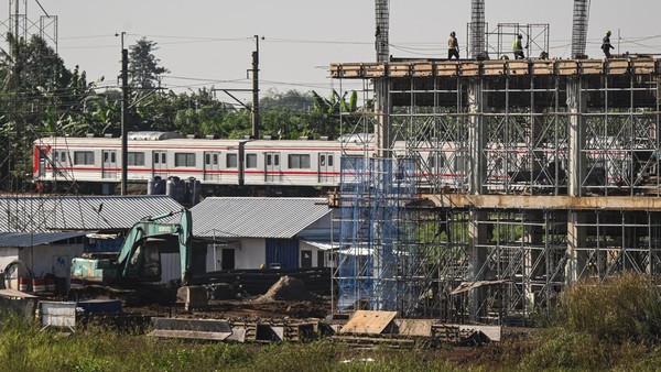 Progres Terkini Pembangunan Stasiun Jatake Tangerang