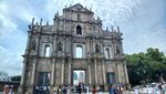 Potret Reruntuhan Gereja Saint Pauls di Makau, Tersisa Fasadnya Saja