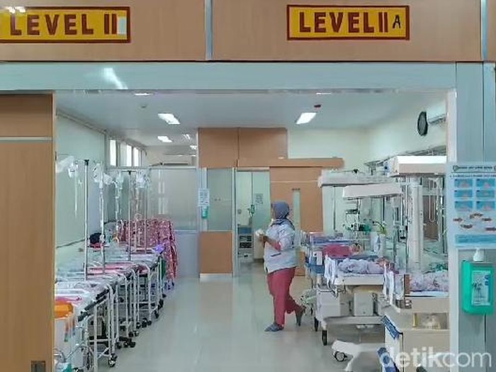Ruang perawatan bayi di RSUD Indramayu..