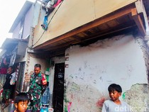 46 Orang yang Tinggal DI Satu Rumah Cimahi Sebagian Dipindahkan ke Rusun