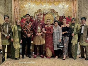 Foto Resepsi Pernikahan Salshabilla-Ibrahim Risyad, Meriah Dengan Adat Minang