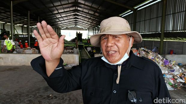 Owner PT Norma Duta Utama Syaefulloh selaku pengelola TPST Sendangari, Senin (8/7/2024).